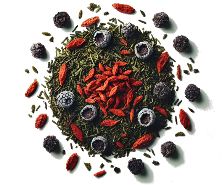 Zelený čaj s goji a acai
(cena za kilo)