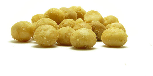 Pečené makadamy, solené 
  (cena za kilo)